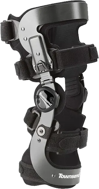 Custom carbon fibre knee brace